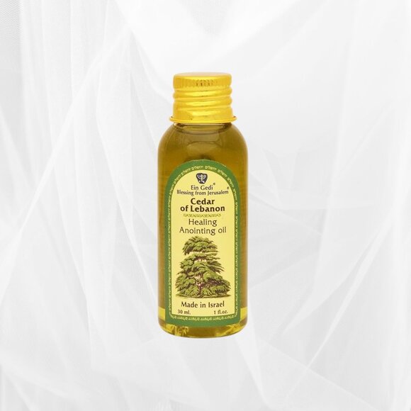 Ein Gedi Cedar Of Lebanon Healing Anointing Oil 1oz Made In Israel - Picture 6 of 6